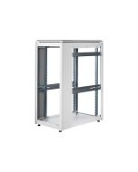DIGITUS Professional Unique - Schrank Netzwerkschrank - Hellgrau, RAL 7035 - 26U - 48.3 cm (19")