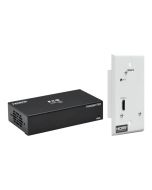 Eaton Tripp Lite Series DisplayPort to HDMI over Cat6 Extender Kit, Box Transmitter/Wall Plate Receiver, 4K 60 Hz, 4:4:4, PoC, HDCP 2.2, 230 ft. (70.1 m)