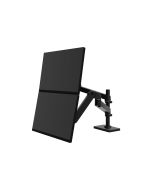 Ergotron LX Pro - Befestigungskit (Doppelarm) - modular - für 2 LCD-Displays - Aluminium - Schwarz - Bildschirmgröße: bis zu 68,6 cm (bis zu 27 Zoll)