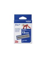 Brother TZe-R931 - Seidig - Schwarz auf Silber - Rolle (1,2 cm x 4 m)