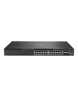 HPE Aruba 6300M - Switch - L3 - managed - 24 x 10/100/1000 + 4 x 1 Gigabit / 10 Gigabit / 25 Gigabit / 50 Gigabit SFP56 (Uplink / Stacking)