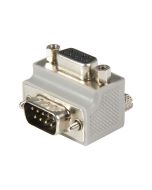 StarTech.com DB9 auf Seriell DB9 Kabel Adapter Typ 2 rechts gewinkelt - St/Bu - DB9 Koppler - Serieller Adapter - DB-9 (M)