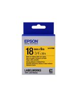 Epson LabelWorks LK-5YBW - Schwarz auf Gelb - Rolle (1,8 cm x 9 m)