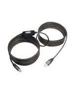 Eaton Tripp Lite Series 25ft USB 2.0 Hi-Speed Active Repeater Cable USB-A to USB-B M/M 25' - USB-Kabel - USB Typ B (M)