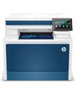 HP Color LaserJet Pro LaserJet Pro 4302fdn Multifunction Farbe Drucker, Nur Ethernet; Kopierer, Scanner, Laser, Farbdruck, 600 x 600 DPI, A4, Direktdruck, Blau, Weiß