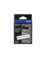 Brother TZe-FX211 - Schwarz auf Weiß - Rolle (0,6 cm x 8 m)