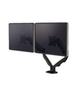 Fellowes Befestigungskit - einstellbarer Doppelarm - für 2 Monitore - Metall - Schwarz, RAL 9017 - Bildschirmgröße: 25.4-76.2 cm (10"-39")