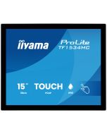 Iiyama ProLite TF1534MC-B8X, 38,1 cm (15"), 1024 x 768 Pixel, XGA, LED, 8 ms, Schwarz