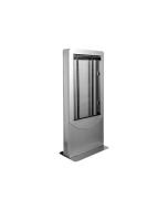 Peerless AV Portrait Kiosk KIPC2543-S-EUK - Aufstellung - für LCD-Display/Touchscreen - verriegelbar - Stahl - Silber - Bildschirmgröße: 109.2 cm (43")