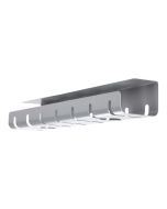 ROLINE Kabel - Organizer - unter Tisch montierbar - Silber (Packung mit 2)