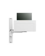 Ergotron CareFit Combo System - Befestigungskit (Gelenkarm, Tastatur-Tablett, Wandhalterung, Laufschienenadapter, Laufschienenhalterung, Wandschiene 34", Wandschienenabdeckungen)