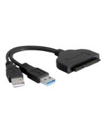 Delock Converter SATA 22 pin > USB 3.0-A male + USB 2.0-A male - Speicher-Controller - 2.5" (6.4 cm)