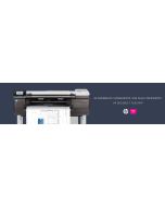 HP Designjet T830 24-Zoll-Multifunktionsdrucker, Tintenstrahl, 2400 x 1200 DPI, TIFF, HP-GL/2, HP-RTL, URF, JPEG, CALS G4, Cyan, Magenta, Mattschwarz, Gelb, 2400 x 1200 DPI, Farbkopieren