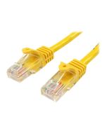 StarTech.com 2m Cat5e RJ45 UTP Netzwerkkabel Snagless - Cat 5e Patchkabel - Gelb - Stecker / Stecker - Patch-Kabel - RJ-45 (M)