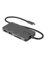StarTech.com USB-C Multiport Adapter - USB-C auf 4K-HDMI, 100W PD Pass-Through, SD-/MicroSD-Steckplatz -  USB-C-Mini-Dock - 30 cm langes Kabel (DKT30CHSDPD)