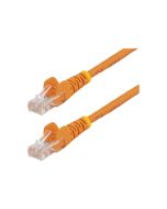 StarTech.com 3m Cat5e RJ45 UTP Netzwerkkabel Snagless - Cat 5e Patchkabel - Orange - Stecker / Stecker - Patch-Kabel - RJ-45 (M)
