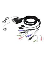 ATEN CS692 - KVM-/Audio-Switch - 2 x KVM/Audio