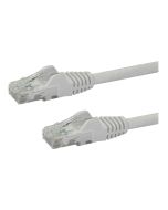 StarTech.com 7m CAT6 Ethernet Cable, 10 Gigabit Snagless RJ45 650MHz 100W PoE Patch Cord, CAT 6 10GbE UTP Network Cable w/Strain Relief, White, Wiring is UL Certified/TIA - Category 6 - 24AWG (N6PATC7MWH)