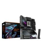 Gigabyte Z890 AORUS MASTER Mainboard - Unterstützt Intel Core Ultra (Serie 2) CPUs, 18+1+2 Phasen VRM, bis zu 9500MHz DDR5 (OC), 2xPCIe 5.0 + 3xPCIe 4.0, Wi-Fi 7, 10GbE LAN, Thunderbolt 4, Intel, LGA 1851 (Socket V1), Intel Core Ultra (Series 2), LGA 1851