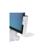 Ergotron Befestigungskit (Befestigungswinkel, Befestigungsteile, VESA-Halterung, P/L Sperr-Hardware, Neigbare Ablage)