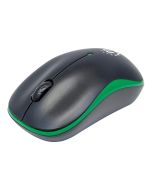 Manhattan Success Wireless Mouse, Black/Green, 1000dpi, 2.4Ghz (up to 10m)