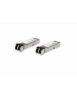 ATEN 2A-136G, Faseroptik, 1250 Mbit/s, SFP, 550 m, 1300 nm, Blau, Metallisch
