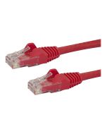 StarTech.com Cat6 Snagless RJ45 Netzwerkkabel - 10m - Rot - Cat 6 Ethernet UTP Kabel 10 Meter - Patch-Kabel - RJ-45 (M)