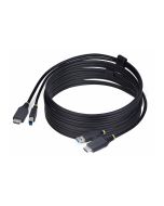 StarTech.com 10ft (3m) HDMI and USB 5Gbps KVM Cable - Tastatur- / Video- / Maus- (KVM-)