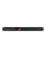 Rackmount.IT CP-RACK RM-CP-T4 - Montagesatz für Netzwerkgeräte - Rack montierbar - Jet Black, RAL 9005 - 1U - 48.3 cm (19")
