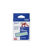 Brother TZe-RM34 - Seidig - Gold auf mintgrün - Rolle (1,2 cm x 4 m)