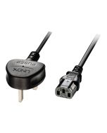 Lindy Stromkabel - BS 1363 (S) bis IEC 60320 C13