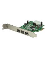 StarTech.com 3 Port 800+400 FireWire PCI Express Schnittstellen Combo Karte