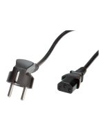 ROLINE Secomp - Stromkabel - power CEE 7/7 (M) zu power IEC 60320 C13