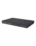 HPE 5130-24G-PoE+-4SFP+ EI - Switch - L3 - managed - 24 x 10/100/1000 + 4 x 10 Gigabit Ethernet / 1 Gigabit Ethernet SFP+ - an Rack montierbar - PoE+ (370 W)