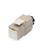 DIGITUS CAT 6A Keystone Modul, geschirmt mit intelligentem Kabelmanager, Set (24 Stück)