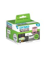 Dymo Polypropylen (PP) - stark klebend - Schwarz auf Weiß - 32 x 57 mm 800 Etikett(en) (1 Rolle(n)