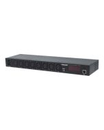 Intellinet 19" Intelligent 8-Port PDU, 19" Rackmountable C13 Intelligent Power Distribution Unit; Monitors Power, Temperature and Humidity - Stromverteilungseinheit (Rack - einbaufähig)