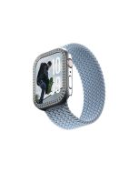 PanzerGlass SAFE. by PanzerGlass - Stoßstange für Smartwatch - 46mm - Polycarbonat - Bling Silver - für Apple Watch Series 10 (GPS + Cellular)
