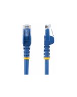 StarTech.com 50cm CAT6 Ethernet Cable, 10 Gigabit Snagless RJ45 650MHz 100W PoE Patch Cord, CAT 6 10GbE UTP Network Cable w/Strain Relief, Blue, Wiring is UL Certified/TIA - Category 6 - 24AWG (N6PATC50CMBL)