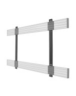 B-TECH BT8390-WFK3, Schelle, Schwarz, Schiene, 48 cm (18.9"), 35,6 cm (14"), TUV