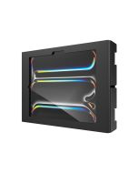 Compulocks iPad Pro M4 11" (2024), Apex Secured Enclosure Wall Mount - Gehäuse - für Tablett - Glasbefestigung, Raum - verriegelbar - hochwertiges Aluminium - Schwarz - Bildschirmgröße: 27.94 cm (11")