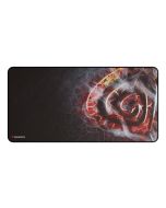 natec GENESIS Carbon 500 Maxi Lava G2, Mehrfarbig, Abbildung, Stoff, Gummi, Anti-Rutsch-Basis, Gaming-Mauspad