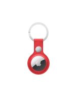 Apple (PRODUCT) RED - Tasche für Airtag - Leder, stainless steel