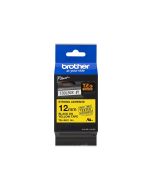 Brother TZe-S631 - Extrem stark haftend - Schwarz auf Gelb - Rolle (1,2 cm x 8 m)