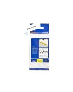 Brother TZe-S261 - Extra starker Klebstoff - Schwarz auf Weiß - Rolle (3,6 cm x 8 m)