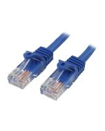 StarTech.com 2m Cat5e RJ45 UTP Netzwerkkabel Snagless - Cat 5e Patchkabel - Blau - Stecker / Stecker - Patch-Kabel - RJ-45 (M)