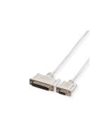 ROLINE Kabel seriell - DB-9 (W) zu DB-25 (M)