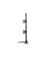 Fellowes Professional Series Free-standing Dual Stacking Monitor Arm - Aufstellung - für 2 Monitore - Stahl - Schwarz - Bildschirmgröße: bis zu 81,3 cm (bis zu 32 Zoll)
