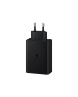 Samsung EP-T6530 - Netzteil - 65 Watt - 3 A - SFC 2.0, PD 3.0 - 3 Ausgabeanschlussstellen (2 x USB-C, USB)