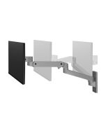 Ergotron LX Pro - Befestigungskit (Monitorarm) - modular - für LCD-Display - Aluminium - Dunkelgrau - Bildschirmgröße: bis zu 86,4 cm (bis zu 34 Zoll)